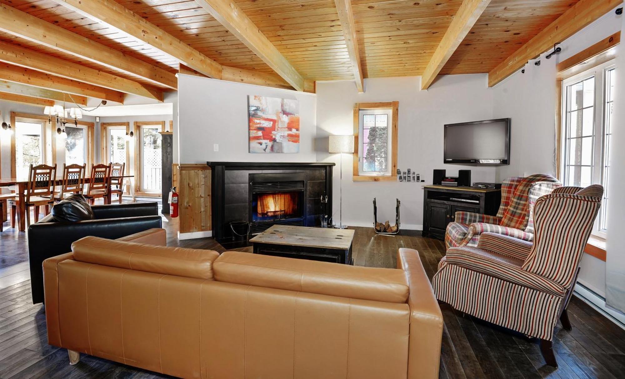 Chalets Alpins - 11 Chemin Des Skieurs Stoneham Ngoại thất bức ảnh